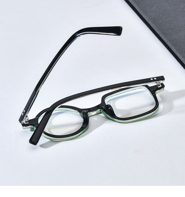 Loose Powder Plate Glasses Frame For Men And Women